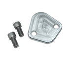 Kraftstoffpumpe Block Off Platte passt Chevy Ford Mopar AMC V8 CNC Aluminium F157
