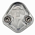 Kraftstoffpumpe Block Off Platte passt Firebird Pontiac 350 400 455 Motoren 6061 USA