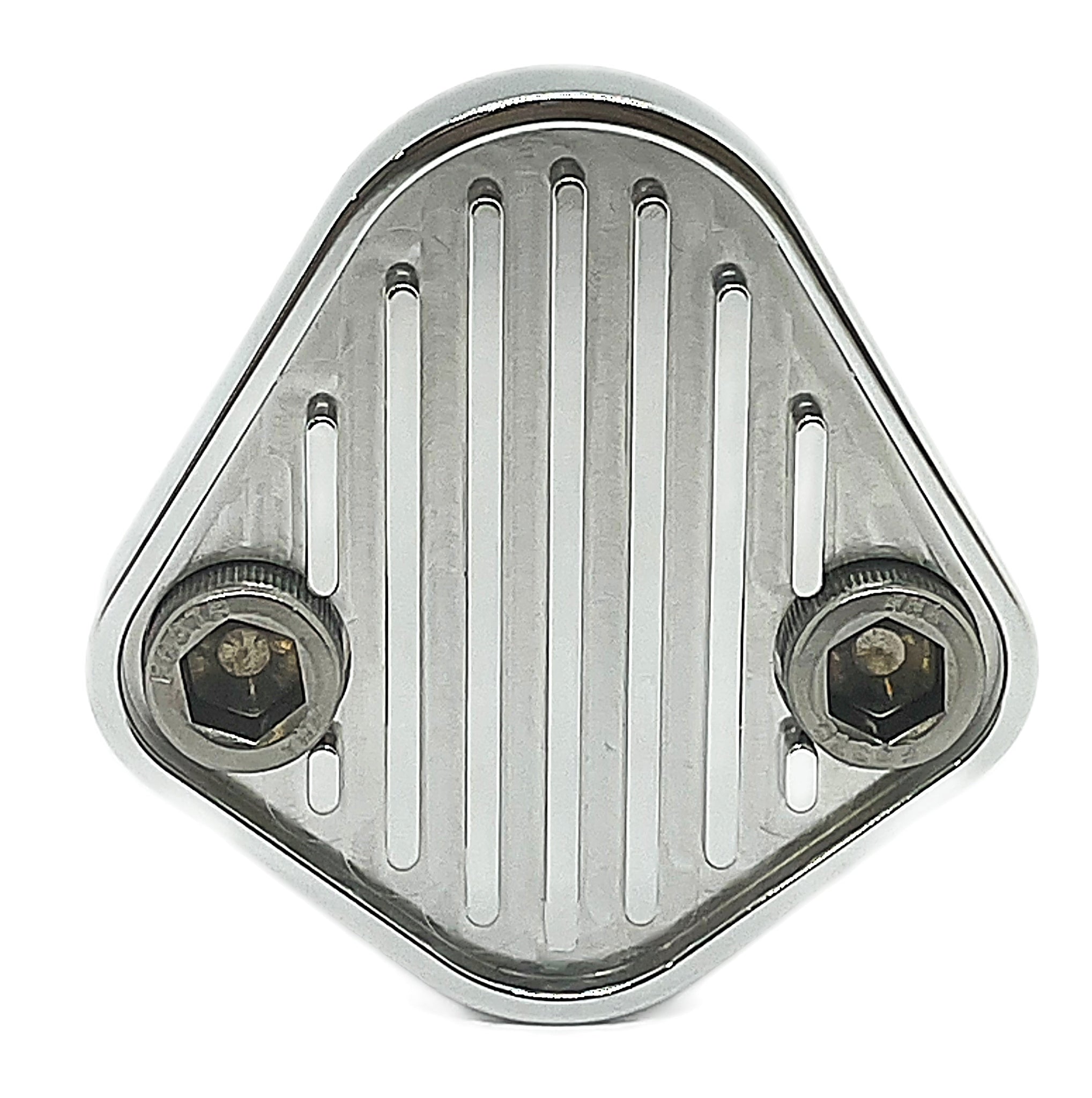 Multi-Brand-Finned-Brennstoffpumpe Block Off Platten Chevy Ford Mopar AMC 3/8-16 CNC USA