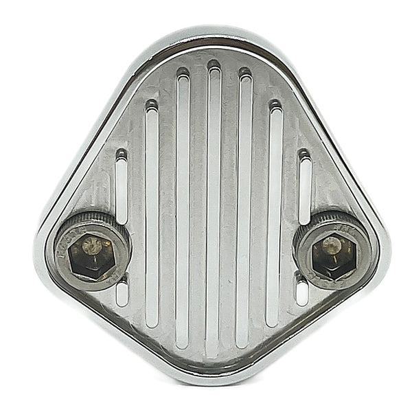 Multi-Brand-Finned-Brennstoffpumpe Block Off Platten Chevy Ford Mopar AMC 3/8-16 CNC USA