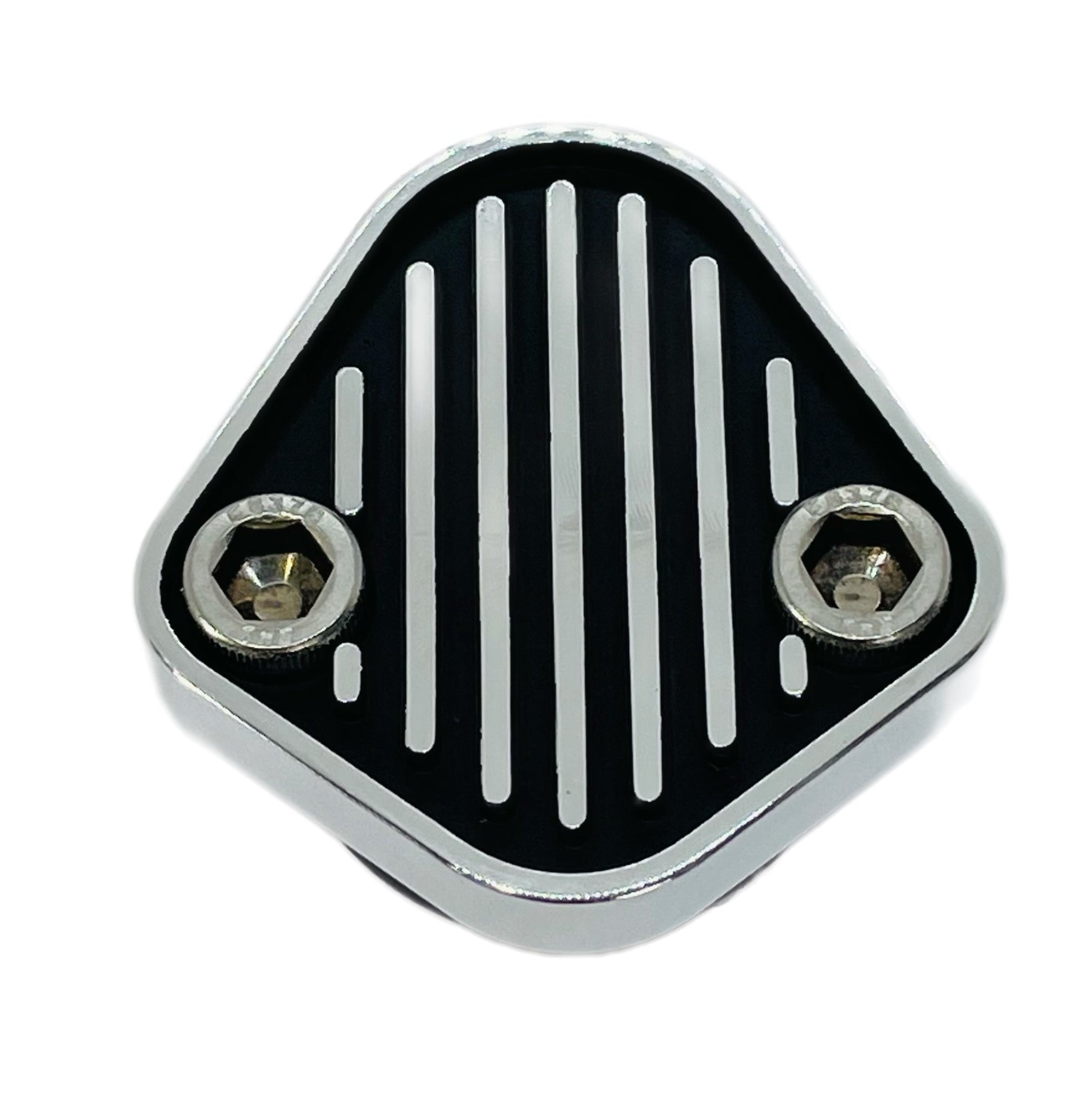 Kraftstoffpumpe Block Off Plate Finned Fits SBF Ford 260,289,302,312,351W,400 Motoren