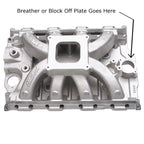 Intake Manifold Polierte Aluminium Billet CNC-Platte passt Ford FE Motoren