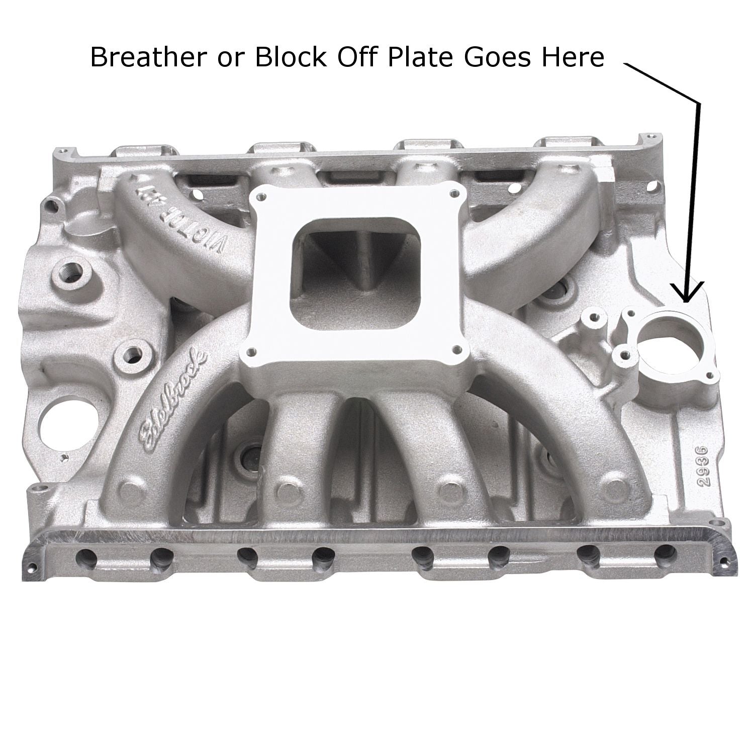 Intake Manifold Polierte Aluminium Billet CNC-Platte passt Ford FE Motoren