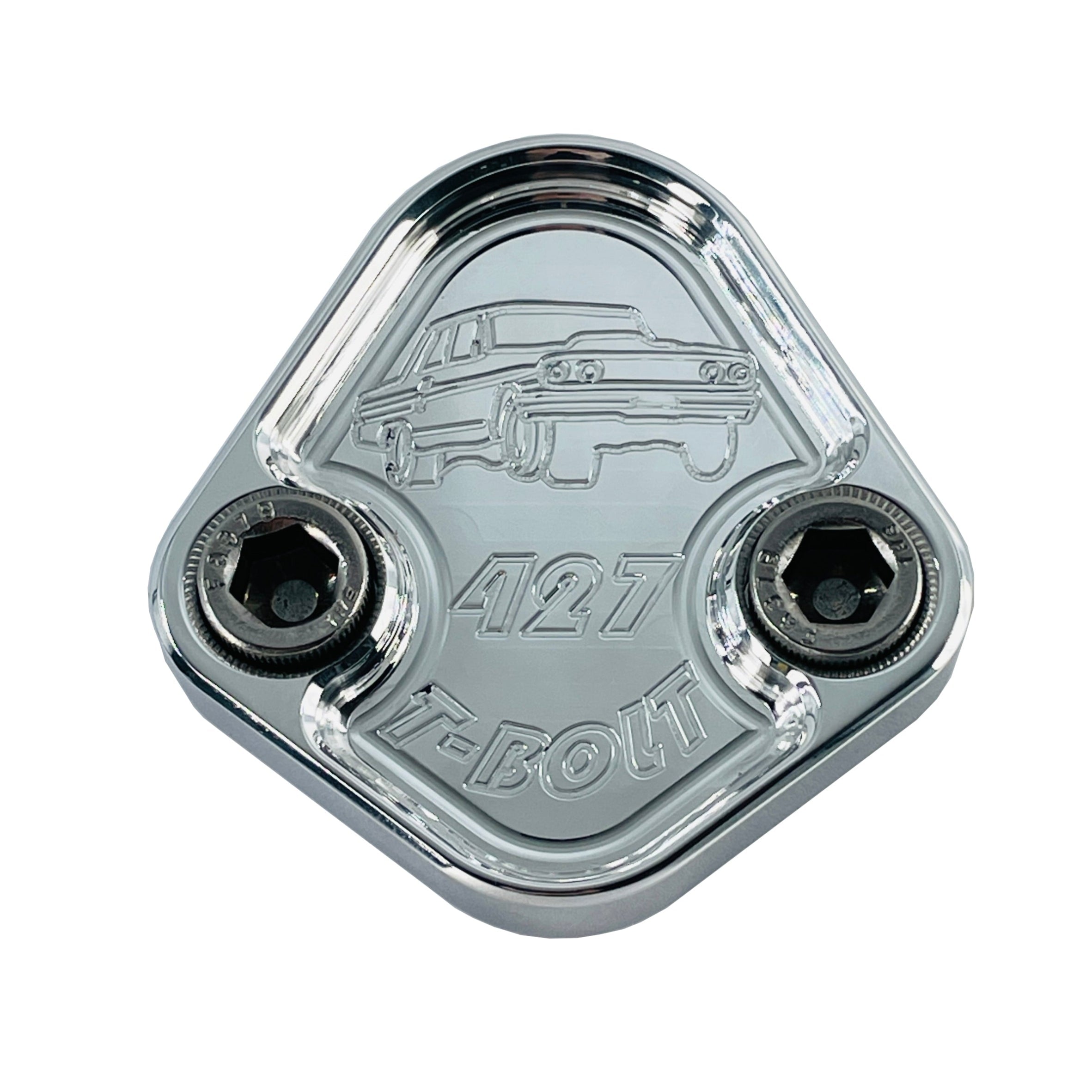 Kraftstoffpumpe Block Off Platte passt Ford FE 427 Thunderbolt Motoren 6061 CNC USA