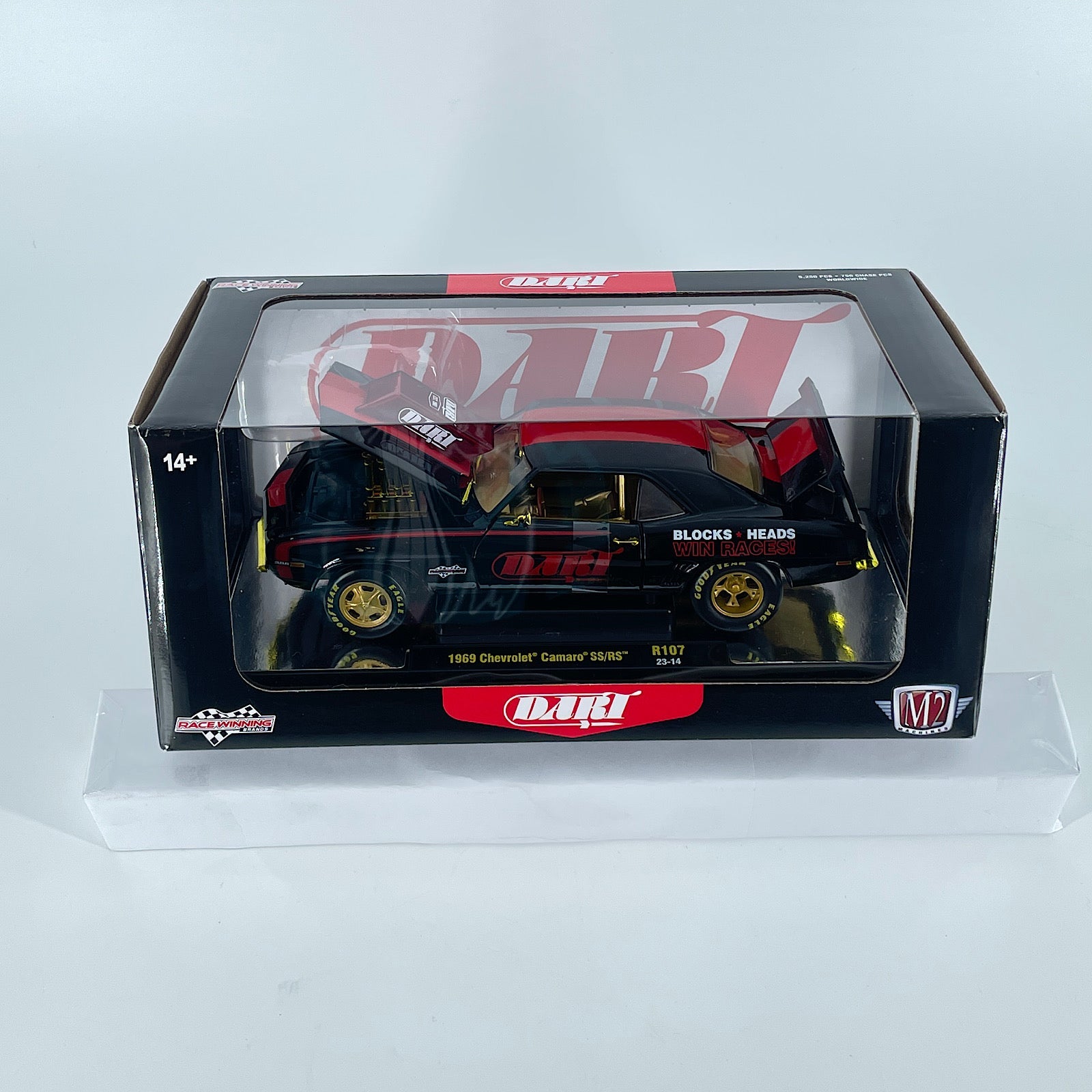 M2 Maschinen 1 24 Gegossene Autos 1969 Chevrolet Camaro SS / RS Chase R107