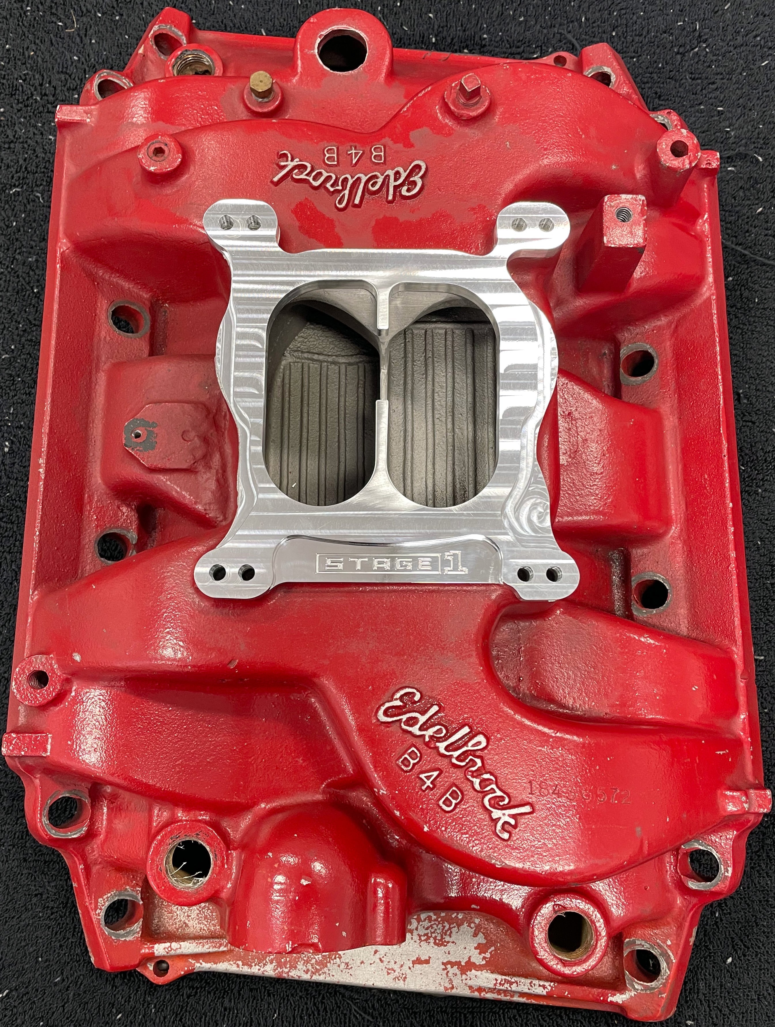 Vergaser-Spacer-Adapter 455 Buick Edelbrock B4B-Einlass zu Holley Stage1
