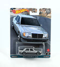 Mercedes-Benz 500 E Hot Wheels Premium Car Culture Silber 5/5 Druckgussauto 1:64