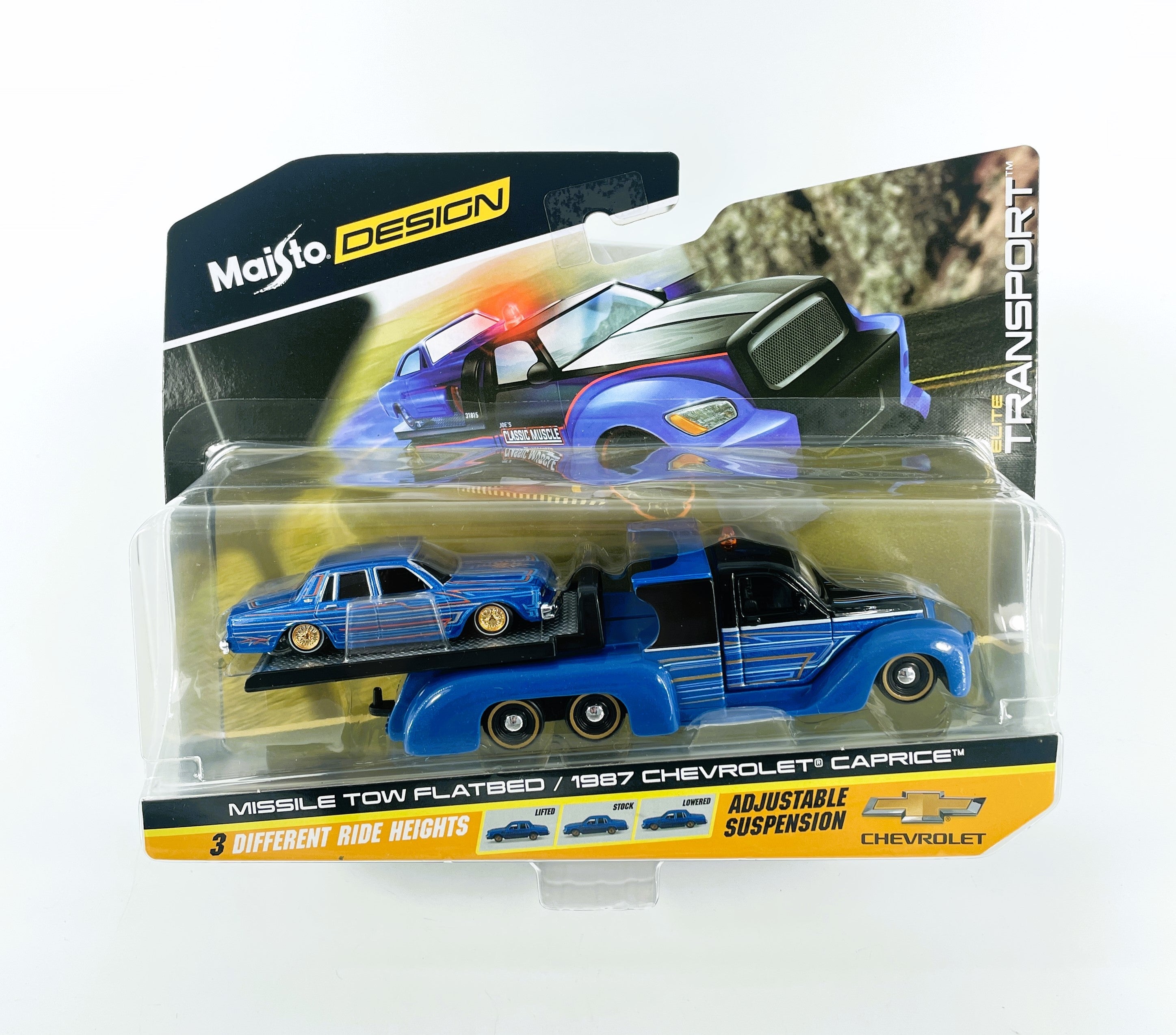 1987 Chevrolet Caprice Missile Abschleppwagen Maisto Elite Transport Item#15055 1:64