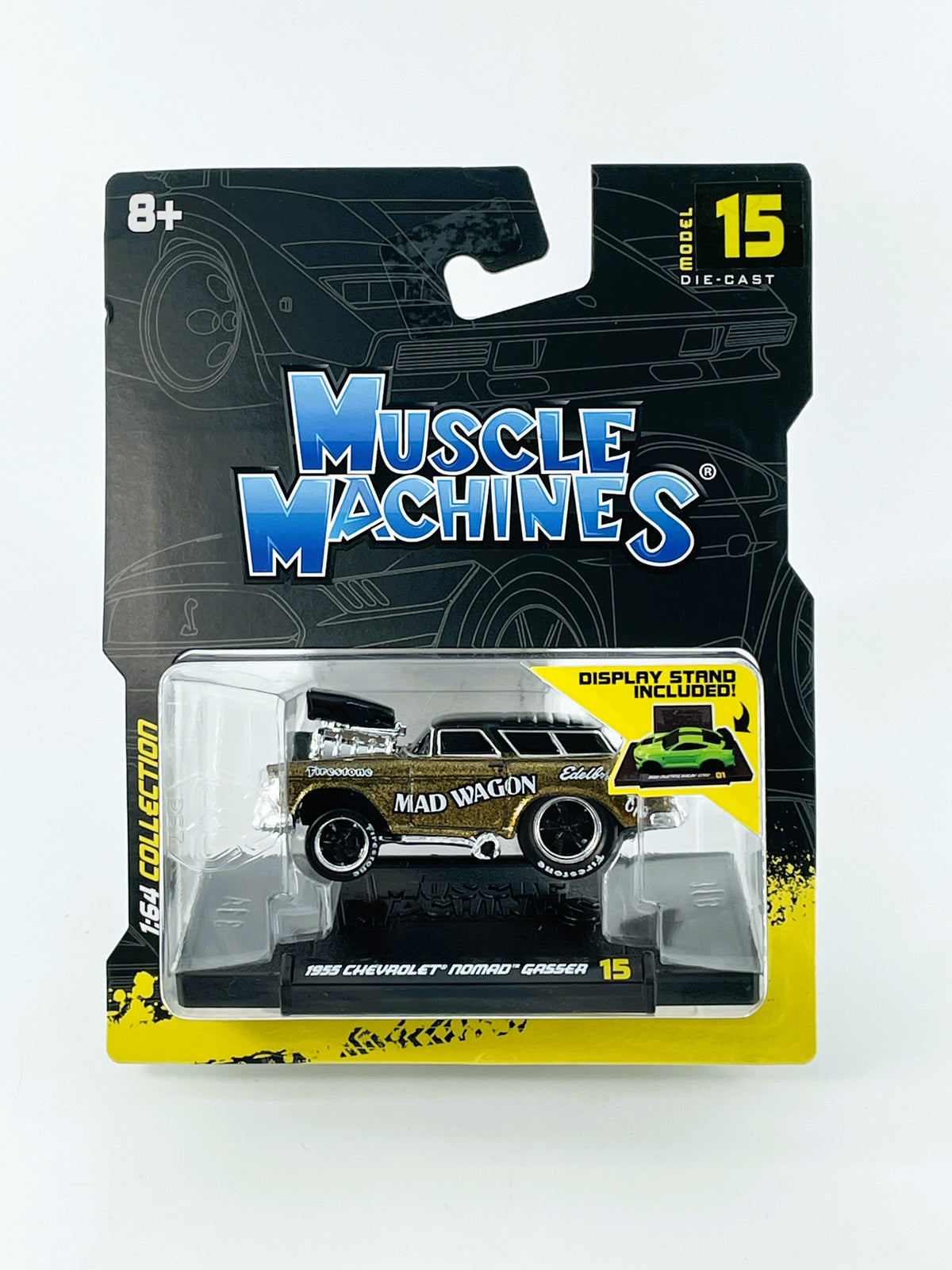 1955 Chevrolet Nomad Gasser Mad Wagon Die Cast Car
