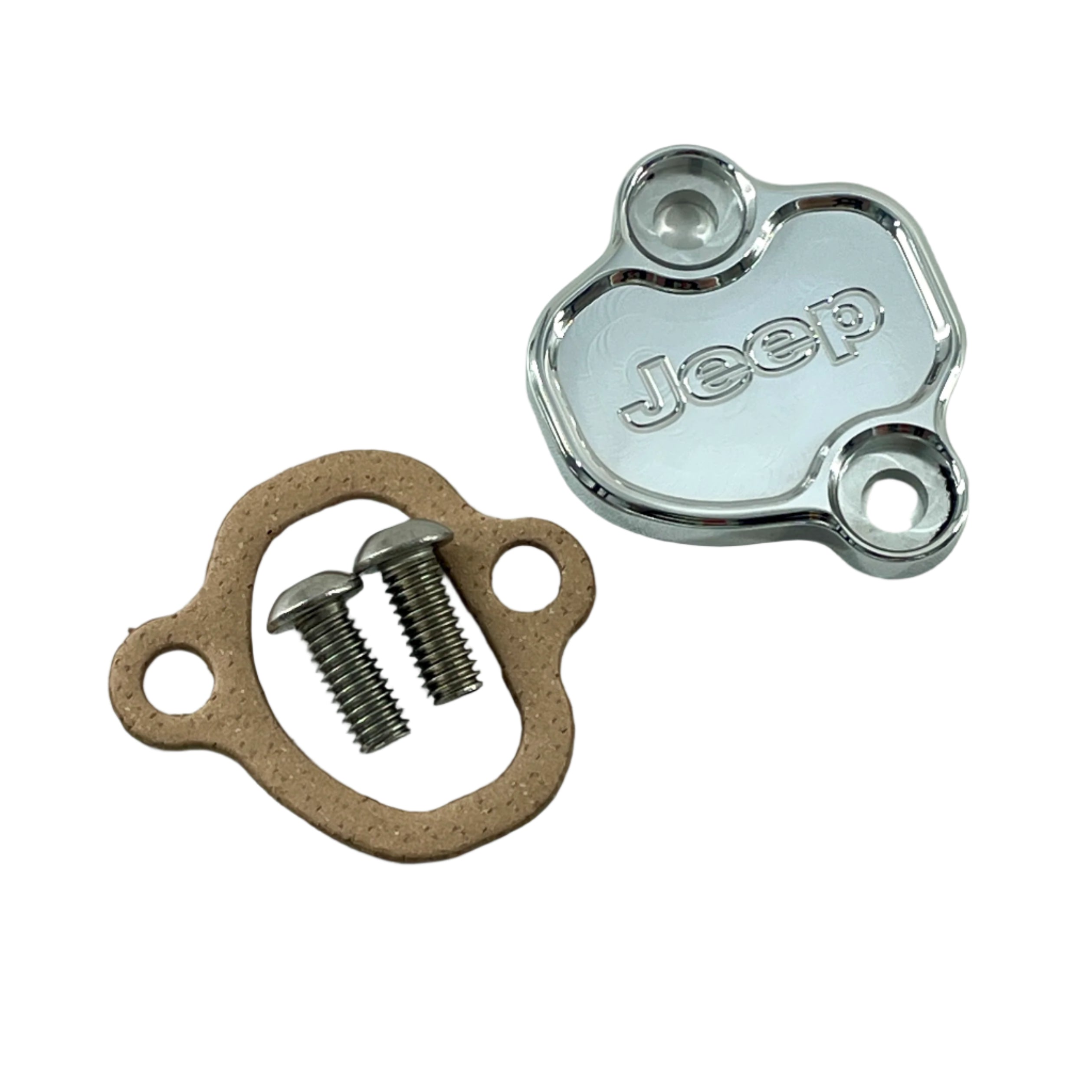 Mad4Metal Intake Manifold Choke Heater Block Off Plate Kit passt auf Jeep V8 304 360 401