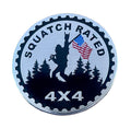 Sasquatch bewertet 4x4 Stick-on Fender Badge mit American Flag Fits Jeep 4x4