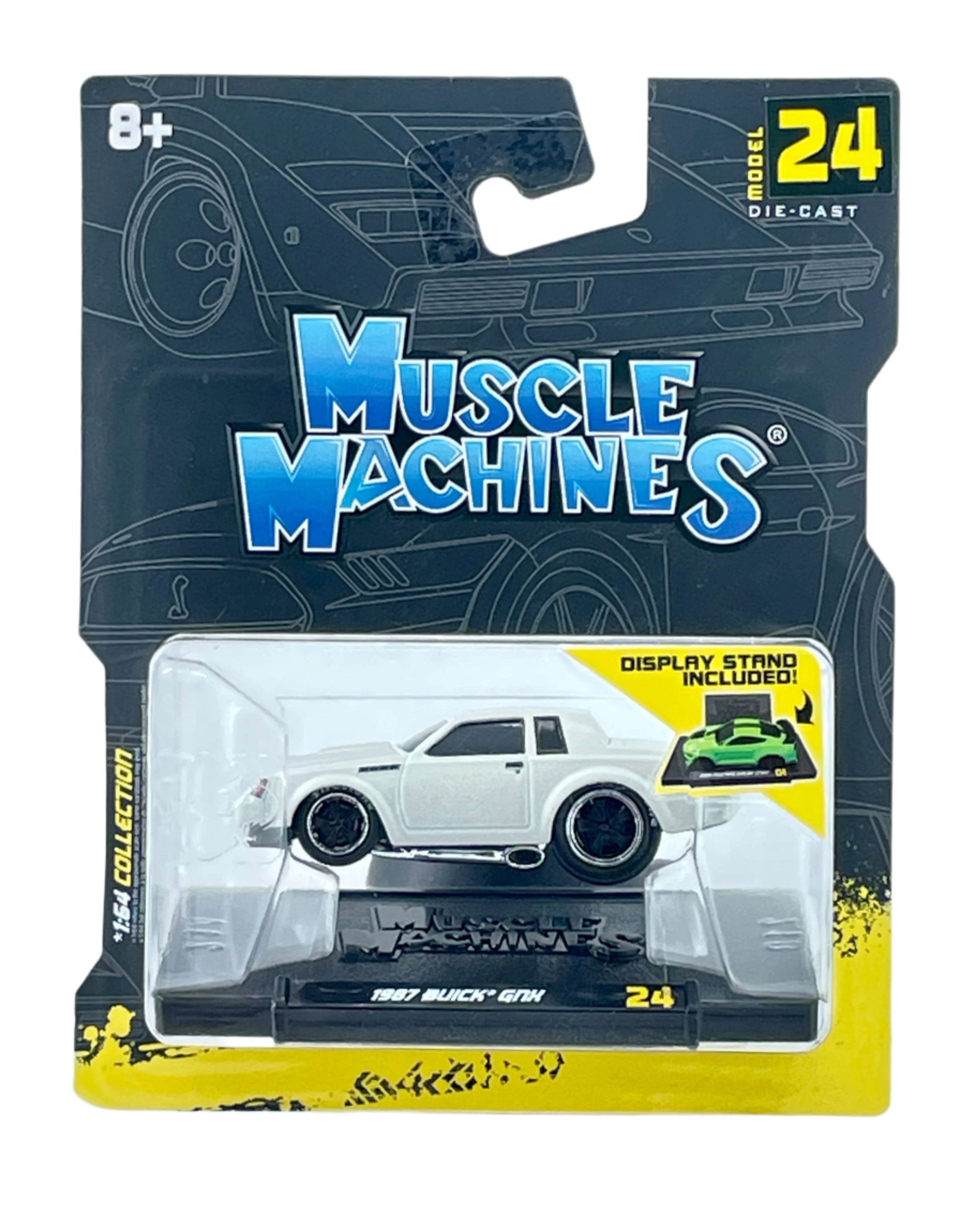 Muskelmaschinen 1987 Buick GNX 1:64 Maßstab Diecast Car - Highly Detailed Collectible Model