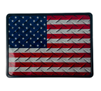 Hitch Cover Cap Plastic 5' x 4' American Flag Patriotic Hitch Pin Style für 2' Receiver