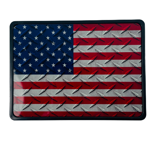 Hitch Cover Cap Plastic 5' x 4' American Flag Patriotic Hitch Pin Style für 2' Receiver