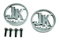 Auto Emblem Cars Custom Car Badge Cool Car Emblem 3' OD Set 'fits' Jeep JK -USA