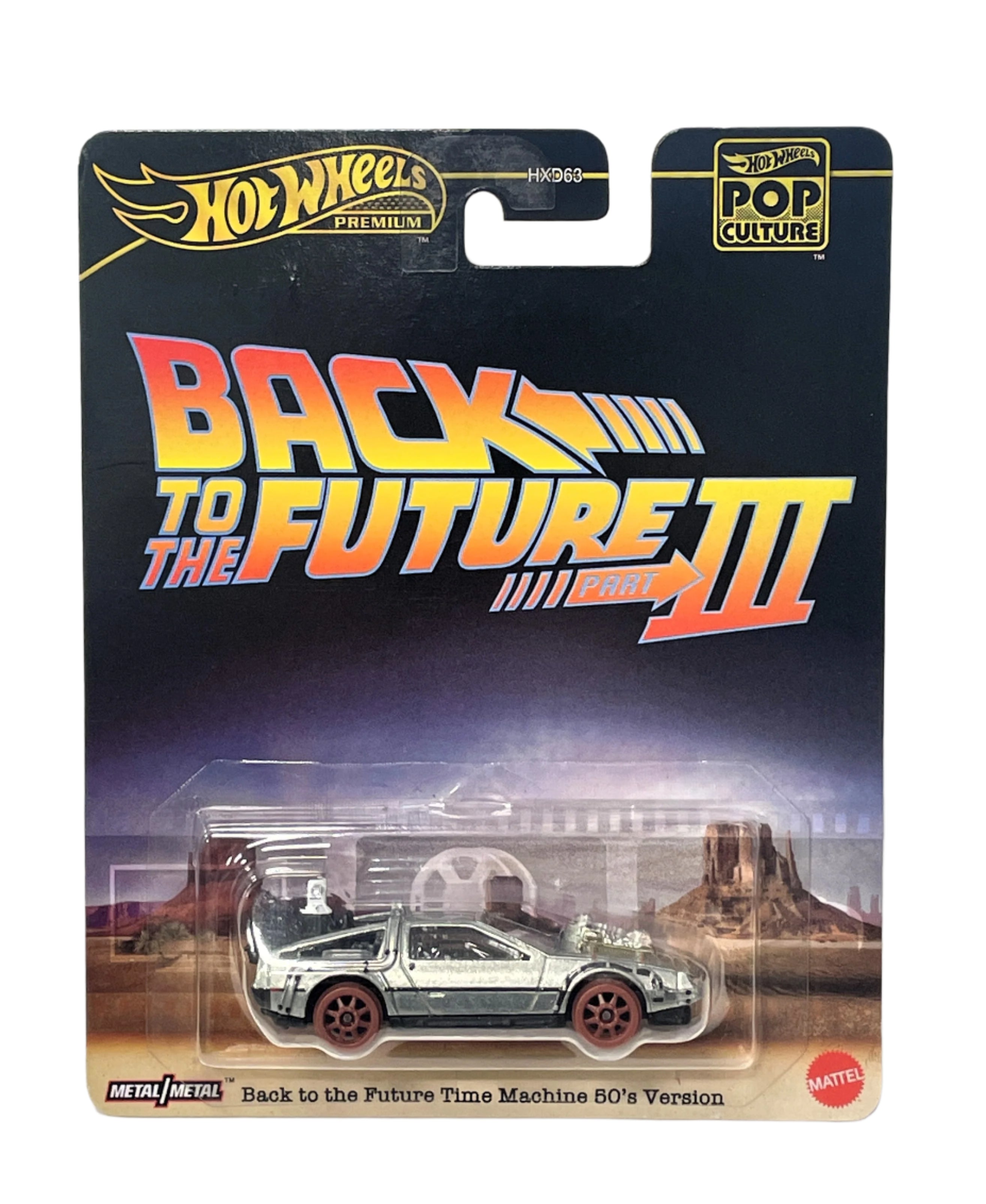 Hot Wheels Premium 1 64 Zurück in die Zukunft 50er Version Die Cast Car