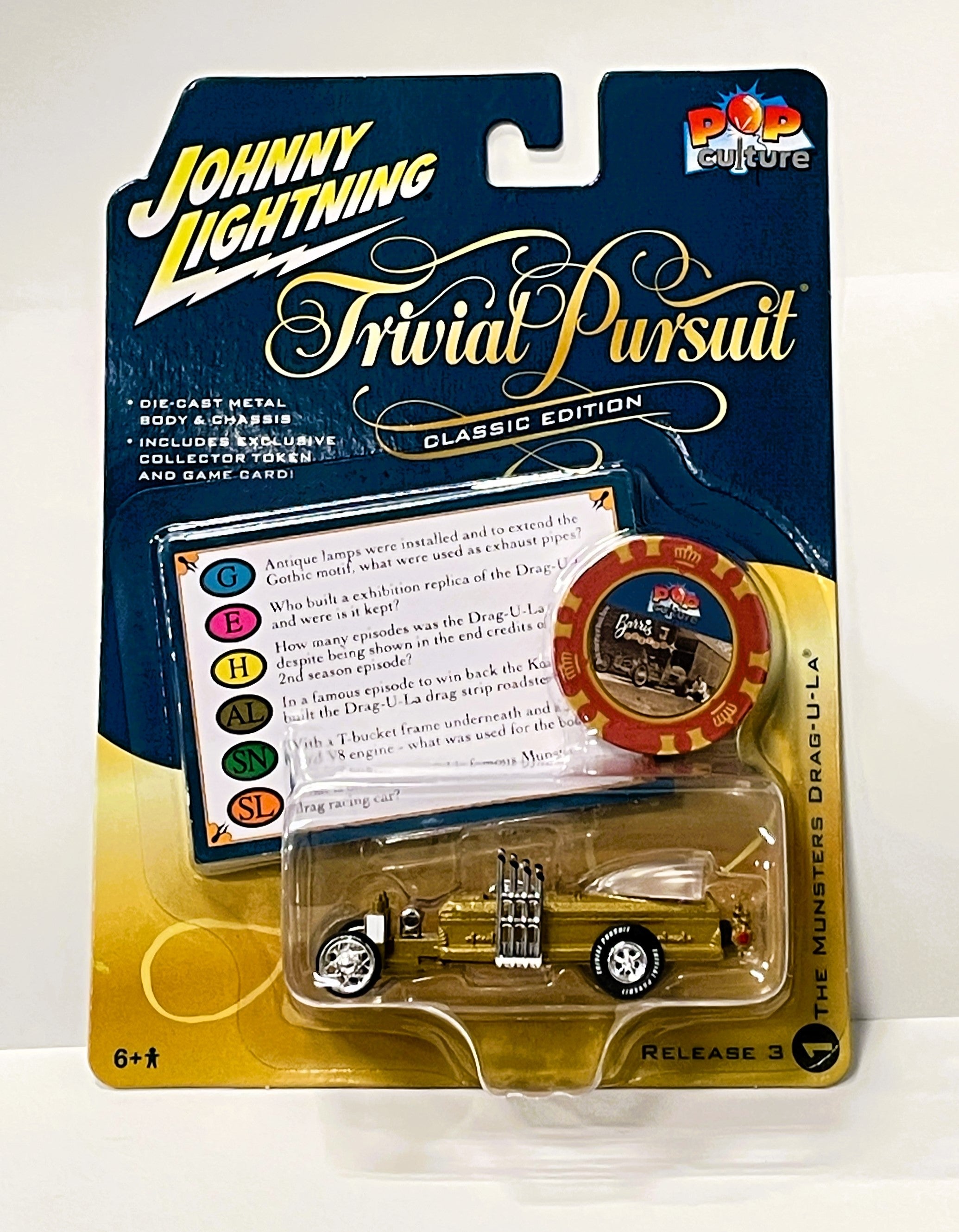 Johnny Lightning 1 64 Diecast Cars Die Munsters Drag-U-LA Popkultur