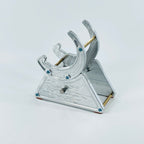 CNC Metal Phone Stand | Hot Rod Flames Design | Car Enthusiast Gift | Made in USA