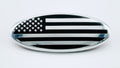 Chrome American Flag Emblem - 9-Zoll-Auto- oder LKW-Abzeichen, Patriotic Decal '