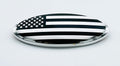 Chrome American Flag Emblem - 7-Zoll-Auto oder LKW-Abzeichen, Patriotic Decal '