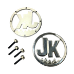Auto Emblem Cars Custom Car Badge Cool Car Emblem 3' OD Set 'fits' Jeep JK -USA