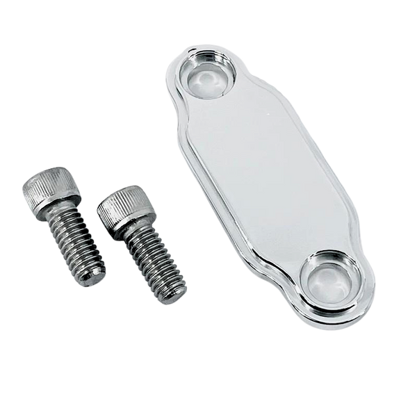 Choke Tube Block Off Platte CNC Aluminium passt zu Olds Small Block 260-403 M1007