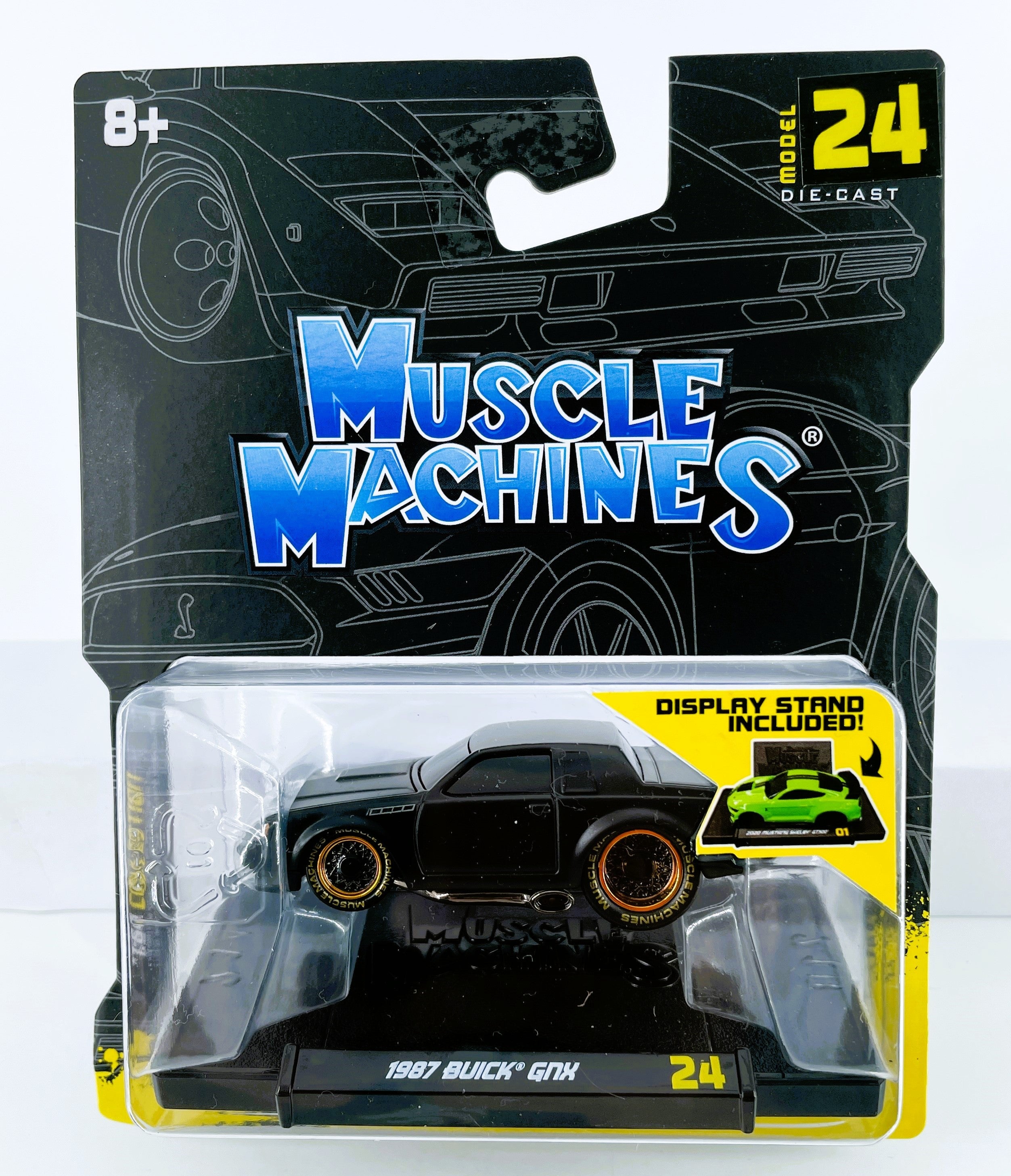 Muskelmaschinen 1987 Buick GNX Series 4 #24 Gold Chase Limted Edition Die Cast Car 1:64