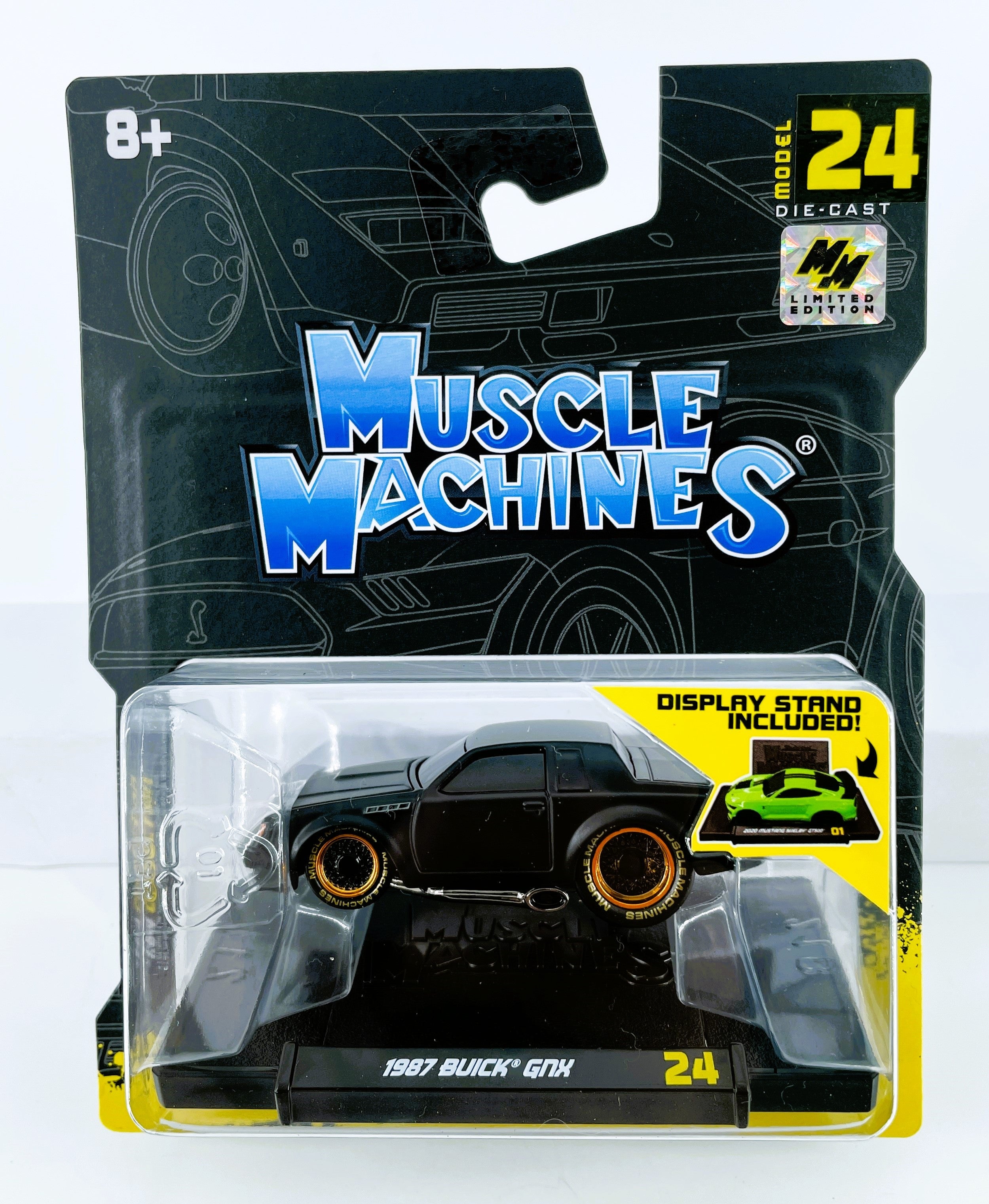Muskelmaschinen 1987 Buick GNX Series 4 #24 Gold Chase Limted Edition Die Cast Car 1:64
