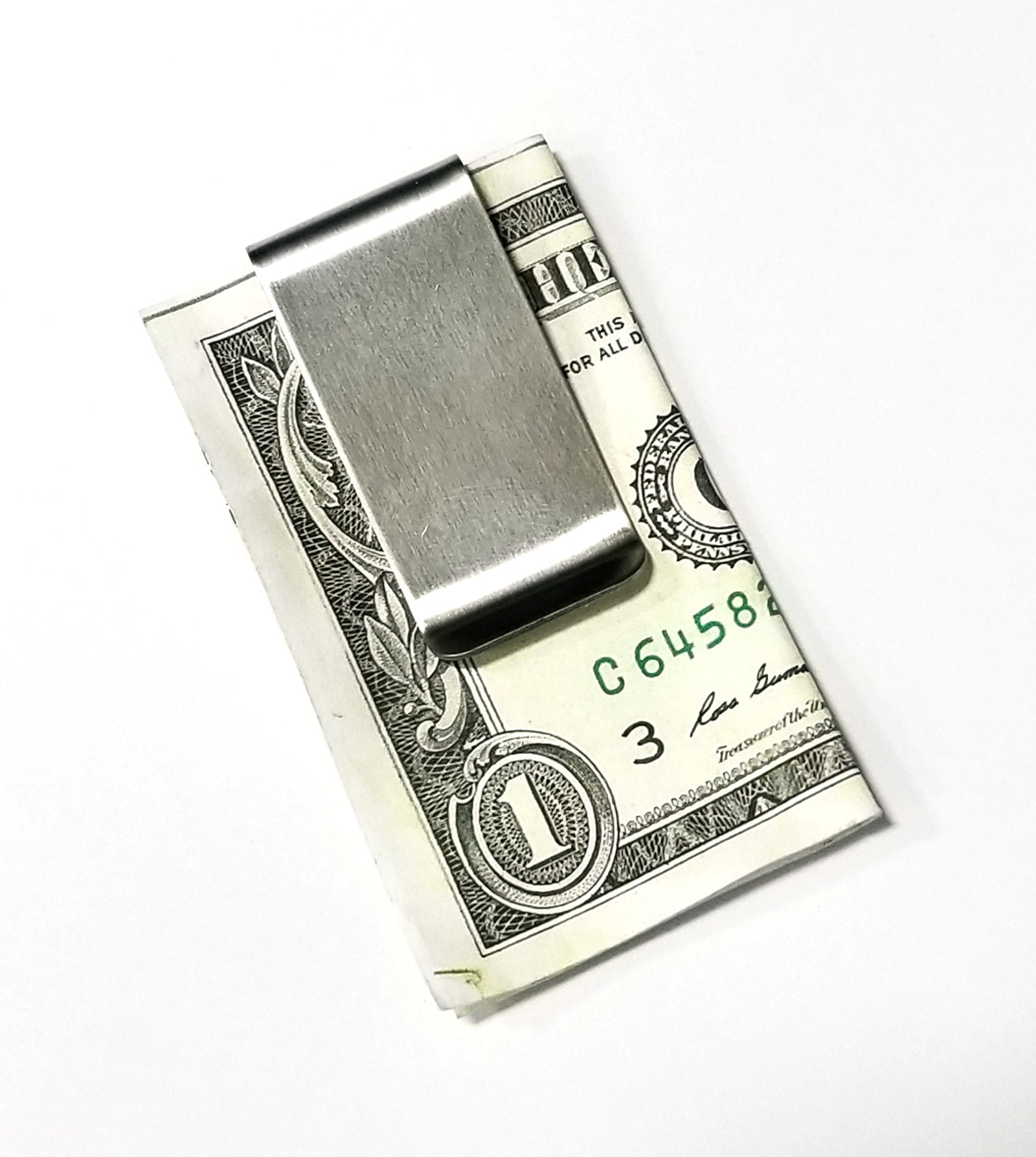 Los von 3 Stainless Steel Money Clip Card Holder Metall Geld Clip Card Holder USA