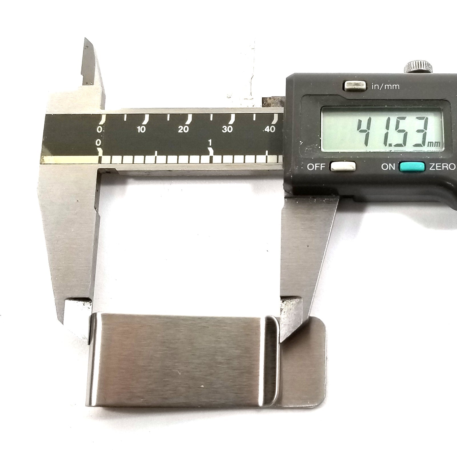 Los von 2 Stainless Steel Money Clip Card Holder Metall Geld Clip Card Holder USA