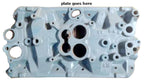 Mad4Metal Intake Manifold Choke Heater Block Off Plate Kit passt auf Jeep V8 304 360 401