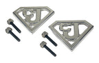 Metall Emblem Auto Fender Badge Set Poliert Billet CNC Aluminium Fits Jeep