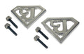 Metall Emblem Auto Fender Badge Set Poliert Billet CNC Aluminium Fits Jeep