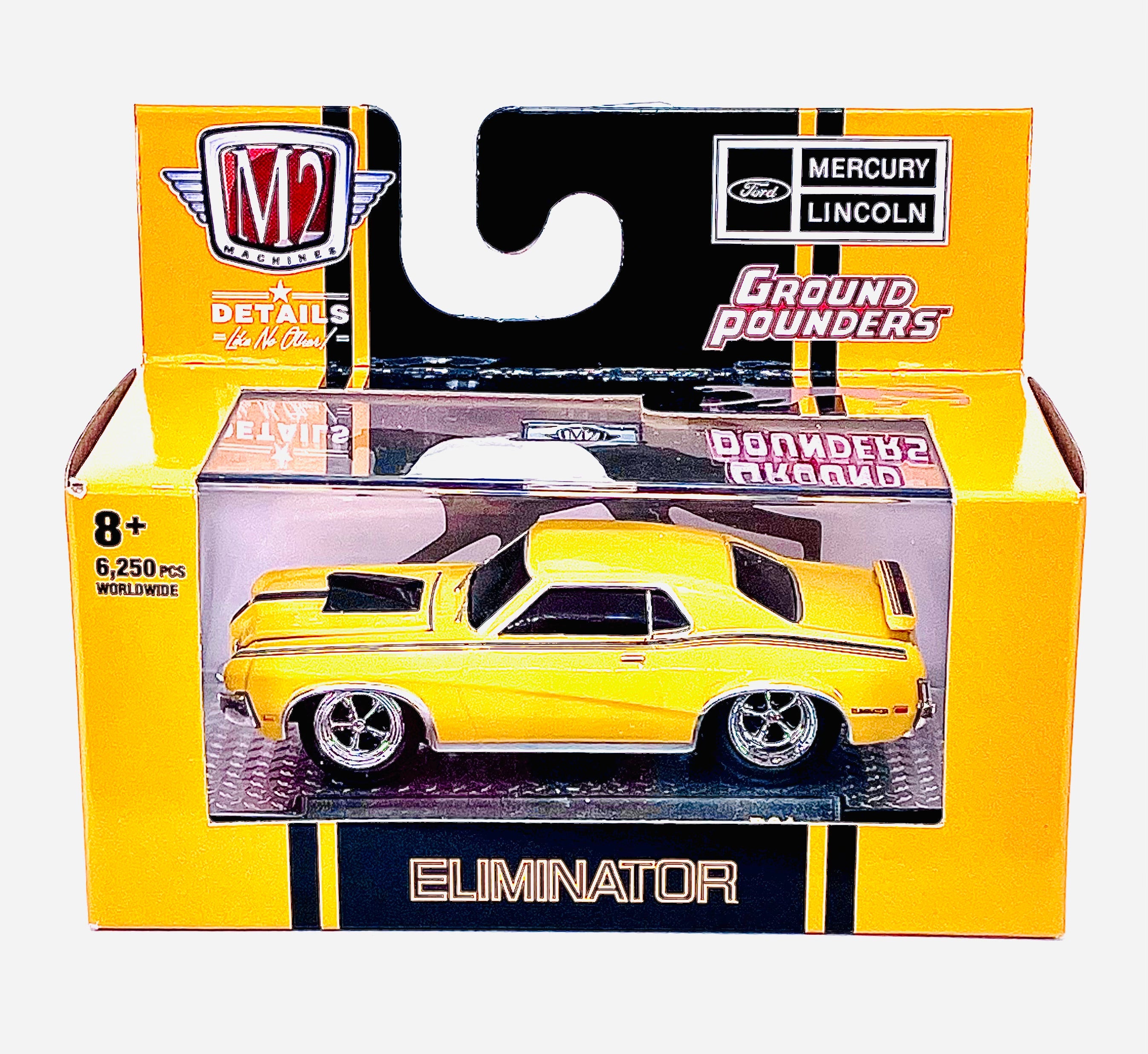 M2 Maschinen 1 64 Gegossene Autos 1970 Mercury Cougar Eliminator Pounders R21