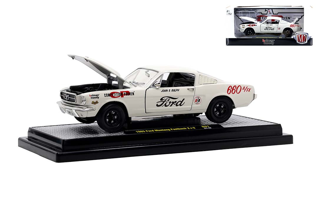 M2 Maschinen 1 24 Gegossene Autos 1965 Ford Mustang Fastback 2 + 2 Holman R91 1:24